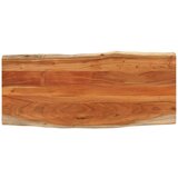 vidaXL Mizna plošča 140x60x3,8 cm pravokotna akacija naraven rob | Shoptok.si