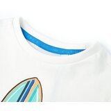  Dječja majica kratkih rukava svjetlobež 128 | shoptok.hr