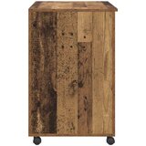  Stol s kotačićima Staro drvo 91 x 50 x 77 cm Konstruirano drvo | shoptok.hr