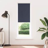 Rolo zavjesa za zamračivanje, mornarska, 75x210 cm, širina tkanine 70,7 cm, poliester | Shoptok.si