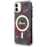 Guess originalni ovitek flowers GUHMN61HCFWSA z magsafe za iphone 11 / iphone xr - kaki | Shoptok.si