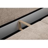 Cosmopolitan Design Bež sedežna garnitura 240 cm Matera – | Shoptok.si