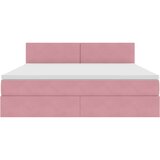  Krevet s od storage s madracem Ružičasta 180 x 200 cm Baršun - Ružičasta 180 x 200 cm Gladak dizajn | shoptok.hr