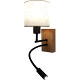 Brilagi LED fleksibilna lampa BOBO WOOD 1xE27/25W/230V + LED/3W hrast/crna/bela/kraljevska | Eponuda.com