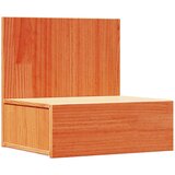  Noćni ormarić s ladicama 2 pcs Vosak smeđa 42 x 32,5 x 40 cm | Eponuda.ba