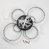  brilagi-led prigušiva plafonska lampa orbits LED/85W/230V 3000-6500K crna +daljinski upravljač | Eponuda.com