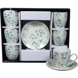 Sigma Set šolja za kafu, porcelan, 160ml 6/1 Zeč./List) YK160-GHJ-8959 Cene