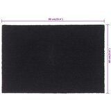  Otirač crni 60x90 cm čupavi od kokosovih vlakana | shoptok.hr