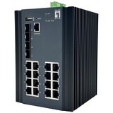 Level One Switch 20x GE IGU-2071 16x 1GbE.4x 2.5GbE SFP sw | shoptok.hr