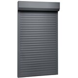 vidaXL Rolete iz aluminija 110x220 cm antracitne | Shoptok.si