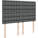  Okvir kreveta s oprugama i madrac svjetlosivi 140x200cm tkanina | shoptok.hr