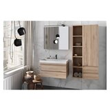  Ormarić sa ogledalom NAOMI TON 70 NW (natural wood) 546750 | ePonuda.com
