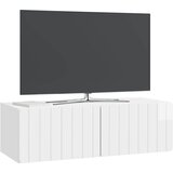 TV ormar za zid 98 x 41 x 30 cm Bijela visokog sjaja | Eponuda.com