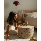 Wigiwama Svetlo rjav otroški tabure iz tkanine bouclé/iz šenilje Terrazzo – | Shoptok.si