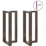 Noge za barski stol T-oblika 2 kom Crne 50x35x(90-91) cm Čelik | shoptok.hr
