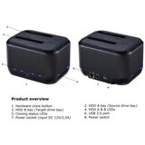 LC-Power HDD docking station LC-DOCK -U3-III USB 3.0 LC-Power Kloniranje (alt. HDDU) Cene