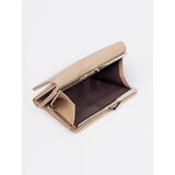 Shelvt Women's wallet beige eco-leather | shoptok.hr