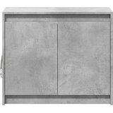  Komoda s LED siva boja betona 72x34x61 cm od konstruiranog drva | Eponuda.com