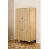 Actona Ormar u dekoru hrasta u prirodnoj boji 99x200x60 cm Albany – | shoptok.hr