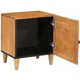 vidaXL Nočna omarica Svetlo rjava 40 x 33 x 46 cm trden mangov les | Shoptok.si