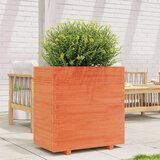 vidaXL Vrtna sadilica voštano smeđe boje 70x40x72 5 cm od borovine | shoptok.hr