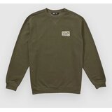Salty Crew Crafted Crew Pulover olive Cene