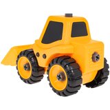  Buldožer za sastavljanje 18 cm - žuti | Shoptok.si
