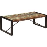  Stolić za kavu od masivnog obnovljenog drva 120 x 60 x 40 cm | shoptok.hr