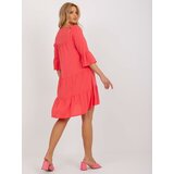 Sublevel Dress-D73761M30214C-coral | shoptok.hr