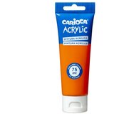 Carioca Akrilna barva 75 ml v oranžni barvi - Cene