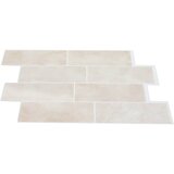  Subway pločica 10 pcs Bež Mramor 29 x 21 cm Poliuretan i PET | shoptok.hr