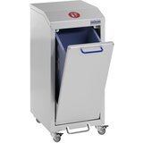 Gmöhling Aluminijast zbiralnik odpadkov G®-COLLECT, prostornina 1 x 45 l, srebrne barve Cene
