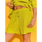 Sinsay Kratke hlače s primjesom lana | shoptok.hr