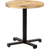 vidaXL Bistro stolić okrugli Ø 70 x 75 cm od grubog drva manga | shoptok.hr