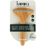 kooa glavnik iz bambusa z vrtljivimi zobci - D 17,5 x Š 10 cm Cene