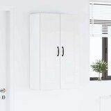 vidaXL Stenska kuhinjska omarica Bela 60 x 31 x 100 cm Konstruiran les | Shoptok.si