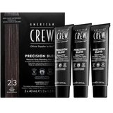 American Crew Precision Blend Natural Grey Blending Hair Color boja za kosu svi tipovi kose 120 ml nijansa 2-3 Dark za muškarce | shoptok.hr