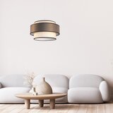  Visilica na sajli GRACE 1xE27/60W/230V prečnik 40 cm krem/braon | Eponuda.com