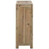 Polica za knjige sa 3 razina 80x30x80 cm masivno drvo bagrema | Eponuda.com