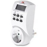 Maclean timer digitalni MCE05G, 16A, 3600W, 156 programov, šuko, bele barve, (20823042) Cene