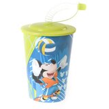  Tubule, čaša sa cevčicom, plastična, Mickey Mouse, 450ml ( 319826 ) Cene