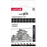 UNI ball Marker Uni pin set 0,03/0,1/0,3/0,5/0,7/0,9/1,2/BR mm crni Classic 8/1 | shoptok.hr