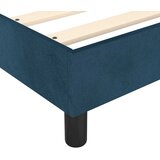  Okvir za krevet s oprugom tamnoplavi 200x200 cm baršunasti | Eponuda.ba