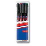 Edding OHP marker E-140, 0,3 mm, set 4 Cene