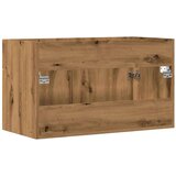 vidaXL Omarica za umivalnik artisan hrast 100x38,5x45 cm inž. les | Shoptok.si