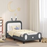  za djecu s uzglavljem Svjetlosiva 80 x 160 cm PU | shoptok.hr