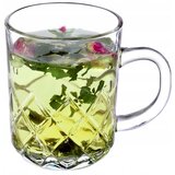 KADAX kozarec za kavo, čaj, pijače, latte, vodo, z ročajem za sok 230 ml kozarci, (5000351573) | Shoptok.si