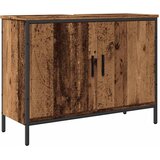 Ormarić za umivaonik boja drva 80 x 30 x 60cm konstruirano drvo | shoptok.hr