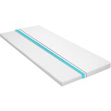 vidaXL Nadvzmetnica 120x200 cm hladna pena jajčast profil 6 cm Cene