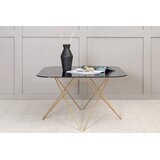 Venture Home Tristar klub stolić 80 × 80 cm, crni | shoptok.hr